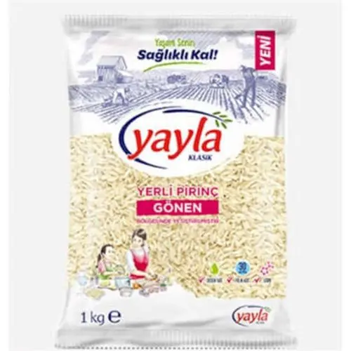Yayla Baldo Pirinç Gönen Bölgesi Mahsulü 1 Kg