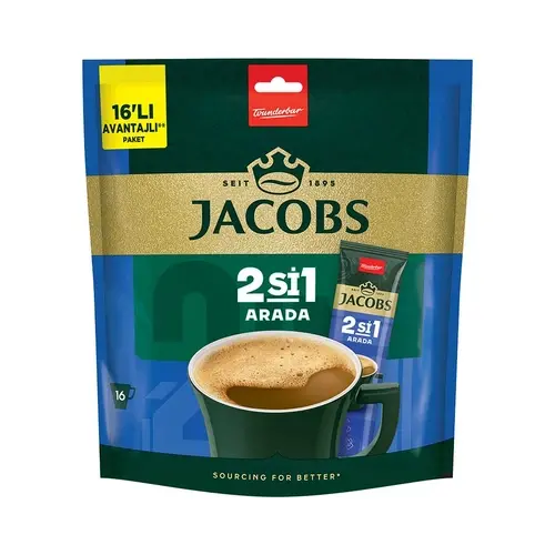Kahve Instant 2'si 1 Arada 16*10.5 G Jacobs
