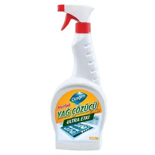 Çiçeğim Yağ Çözücü Sprey Limon 750 ML