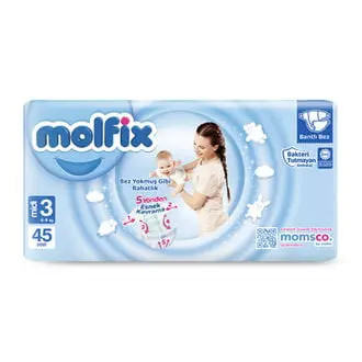 Molfix Avantajlı Paket 3 Beden Midi 4-9 KG 45 Adet