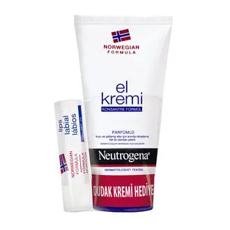 Neutrogena El Kremi & Dudak Nemlendirici Hediyeli Set-Parfümlü Adet