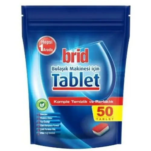 Brid Bulaşık Makinesi Tableti H1a 50 Adet