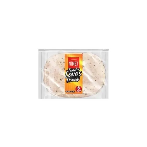 Nimet Tandır Lavaş Ekmeği 4'lü 276 Gr