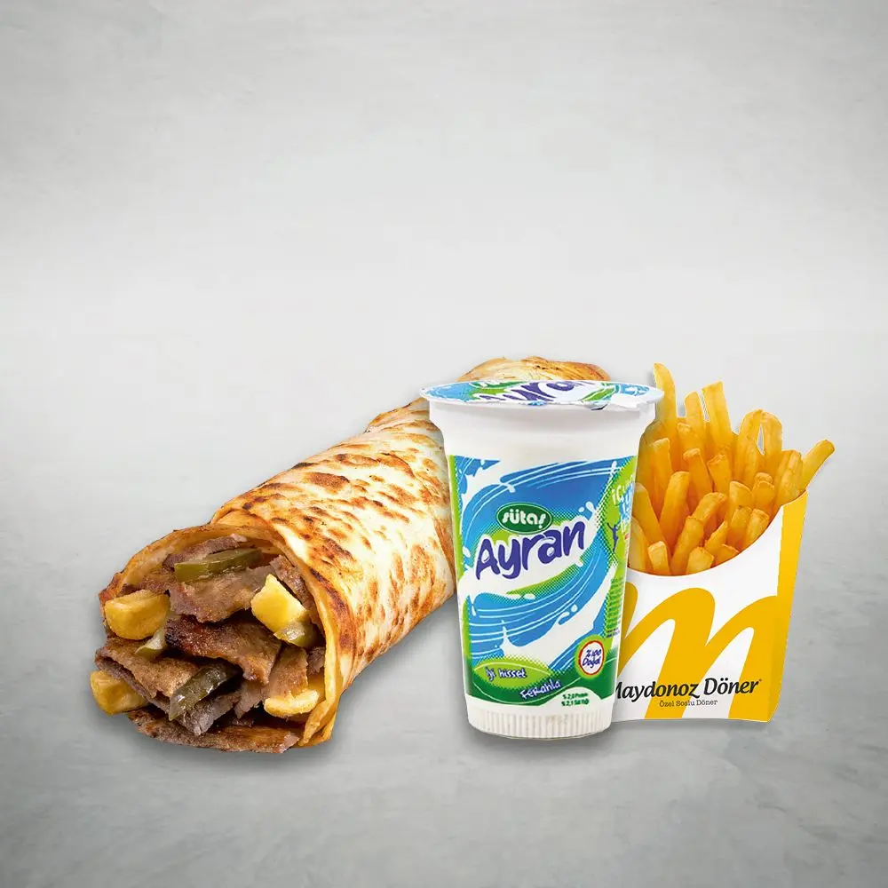Et Döner Maydonoz Small Dürüm Menü