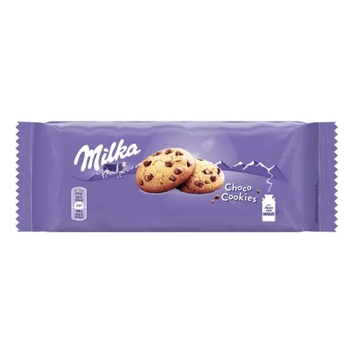 Milka Kurabiye Çikolata Damlalı 168 Gr