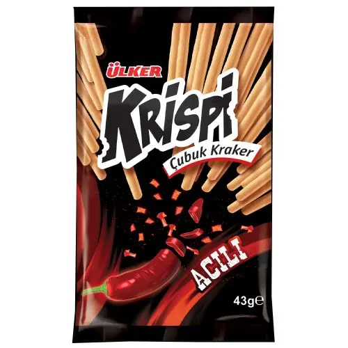 Ulker Krispi Acili Cubuk Kraker 43 Gr