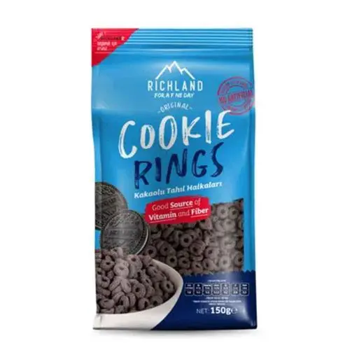 Rıchland Cookıe Rıngs Kakaolu Tahıl Halkaları 150g