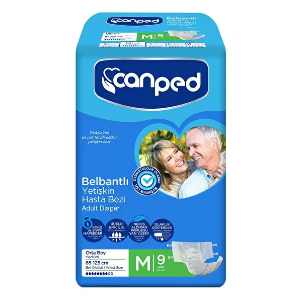 Canped Hasta Bezi Orta Boy 9 Adet