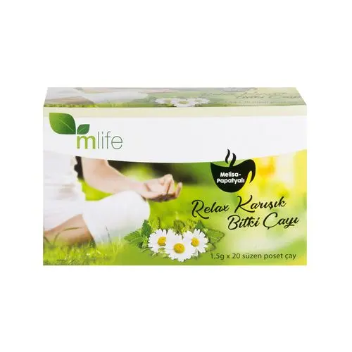 Mlife Relax Karışık Bitki Çayı 20 Adet 30 Gr