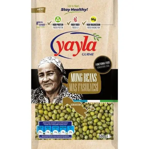 Yayla Gurme Fasulye Maş 500 Gr