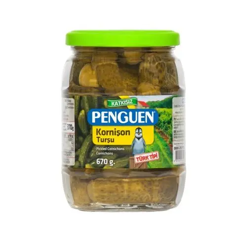 Penguen Kornişon Turşu 670 Gr