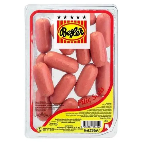 Beşler Sosis Piliç Kokteyl 280 Gr