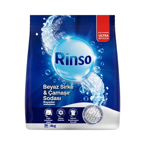 Rinso Toz Deterjan Sirkeli Beyazlar 4 KG