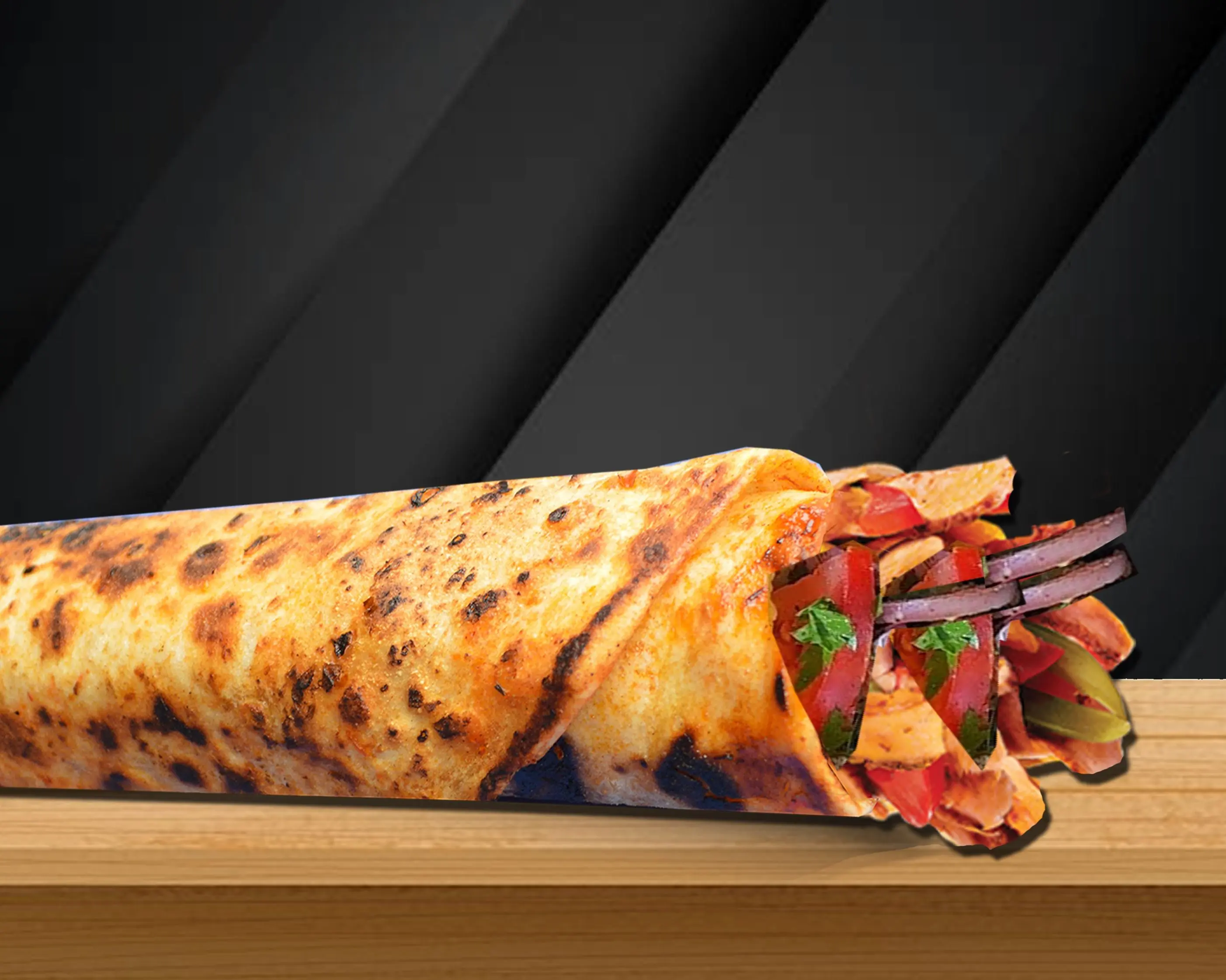 Special İskenderun Tavuk Döner Dürüm