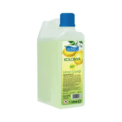 Adieu Kolonya Limon Çiçeği 1 Lt