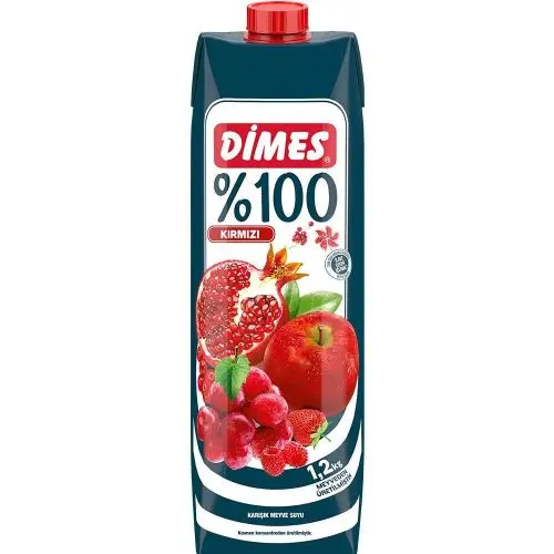 Dimes %100 Kırmızı Meyvelerden 1 Lt