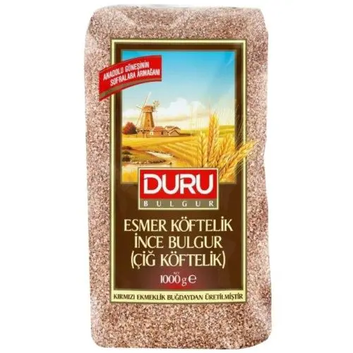 Duru Esmer Çiğ Köftelik Bulgur 1 Kg