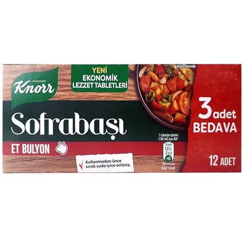 Knorr Et Bulyon 12 Adet 120 Gr