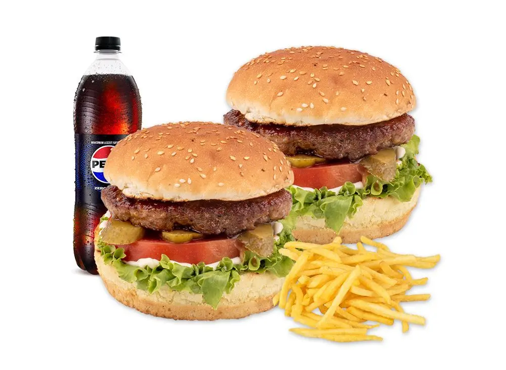 2'li İso Hamburger Menü