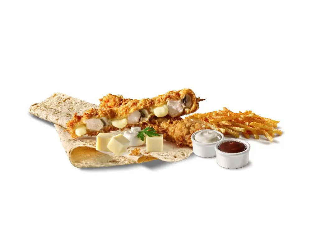 Kaşarlı Mantarlı Cajun Şiş