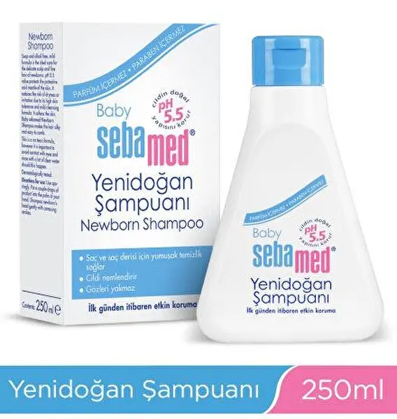 Sebamed Yenidoğan Bebek Şampuanı 250 Ml