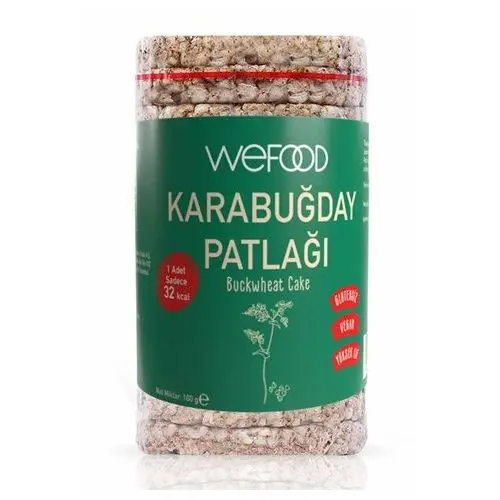 Wefood Karabuğday Patlağı 100 Gr
