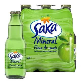 Saka Elma Arom.doğ.zengin Minr.gazlı Içec.6*200 Ml