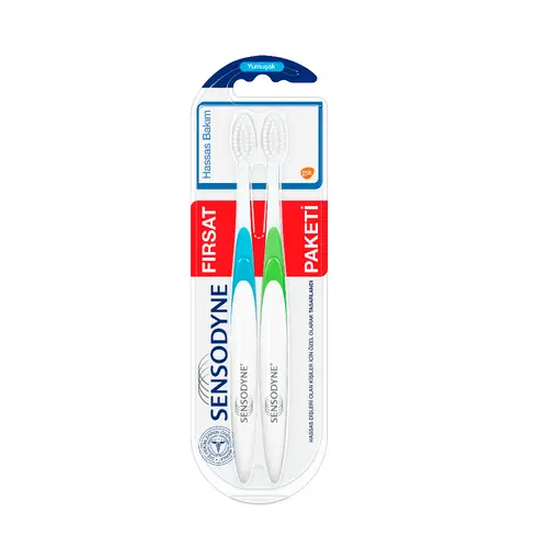 Sensodyne Hassas Bakım Yumuşak Diş Fırça 1+1