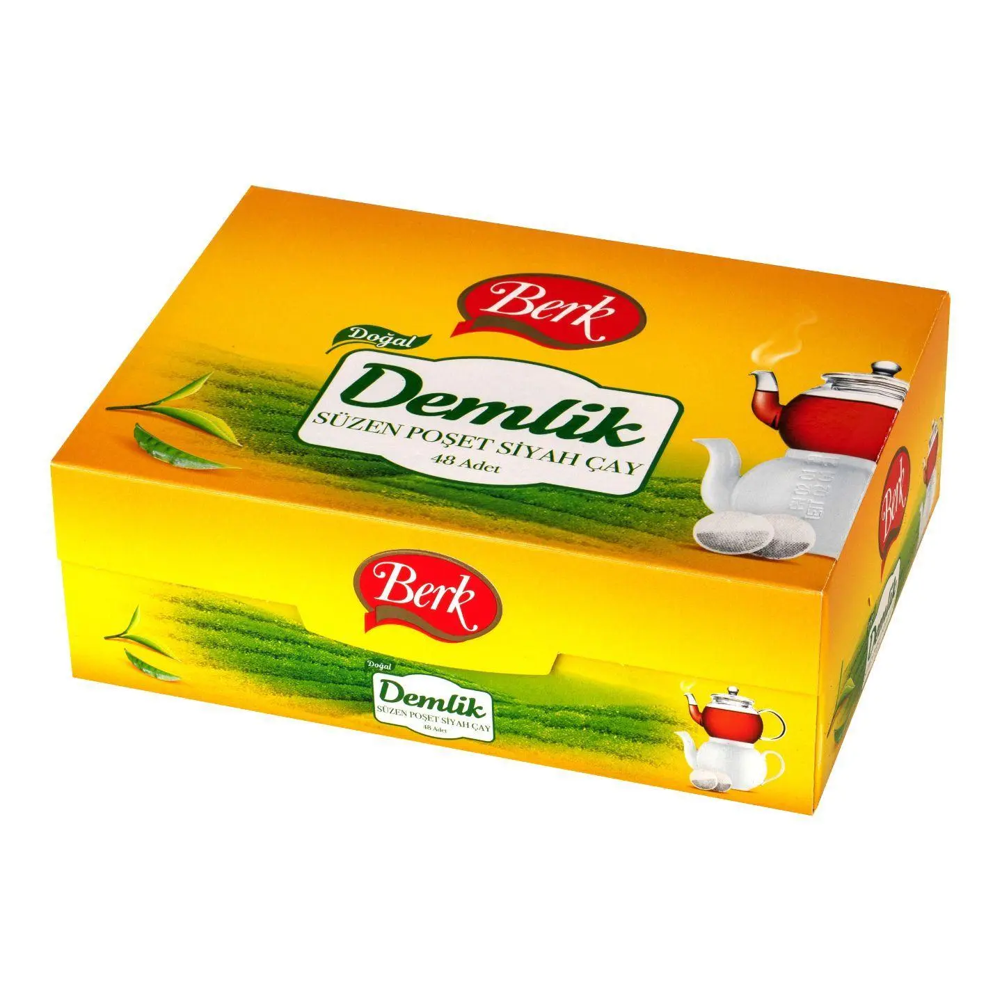 Berk Siyah Çay Demlik Poşet 48 Adet