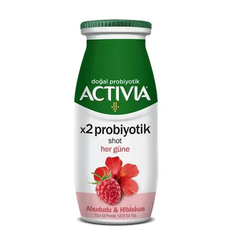 Activia Shot Ahududu Hibiskus 80 Ml