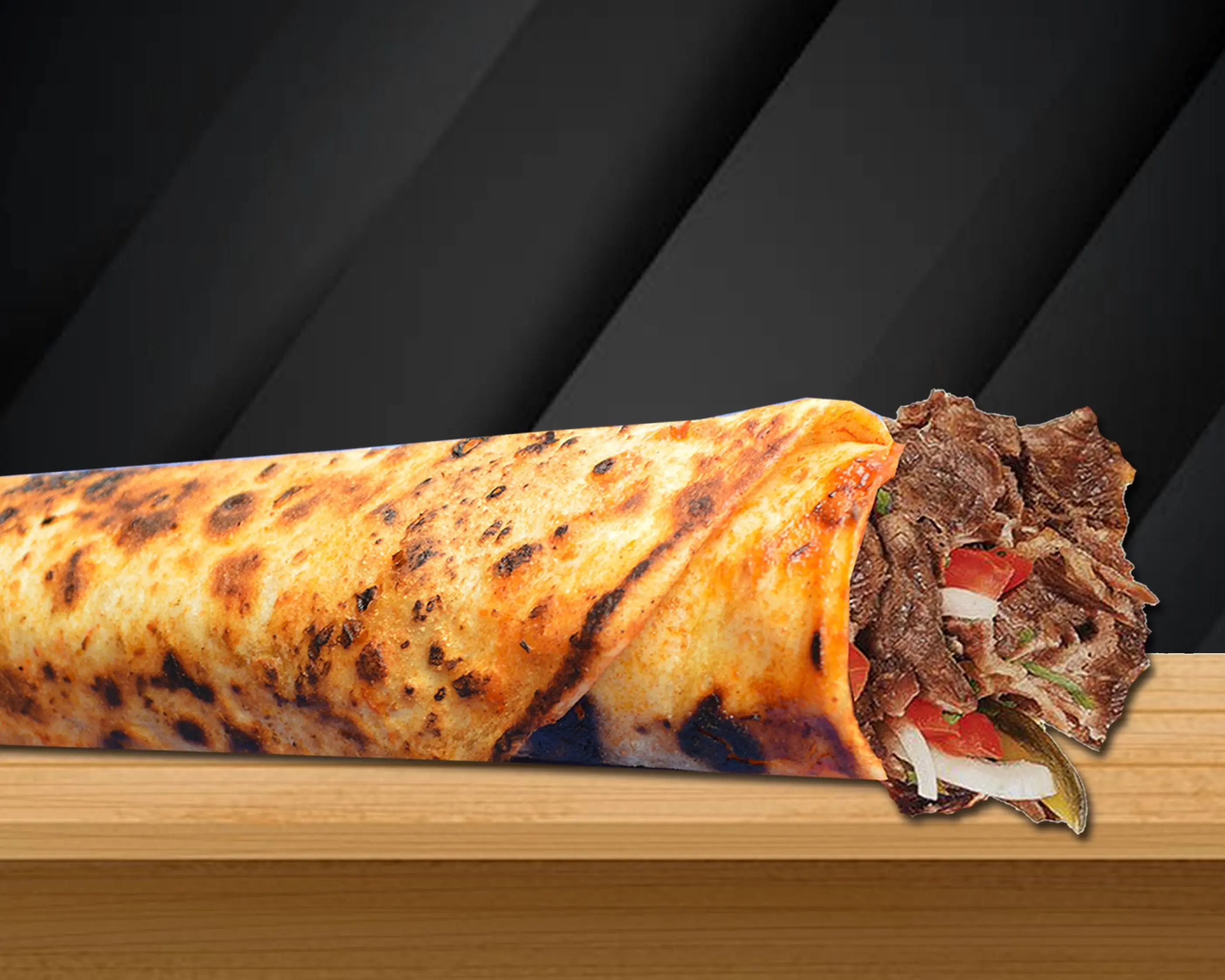 Mega Et Döner Dürüm (40 cm.)
