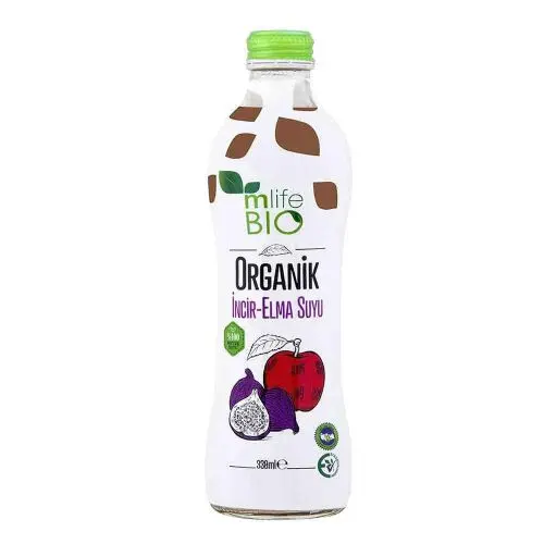 Mlıfe Organik Incir-elma Suyu 330 Ml