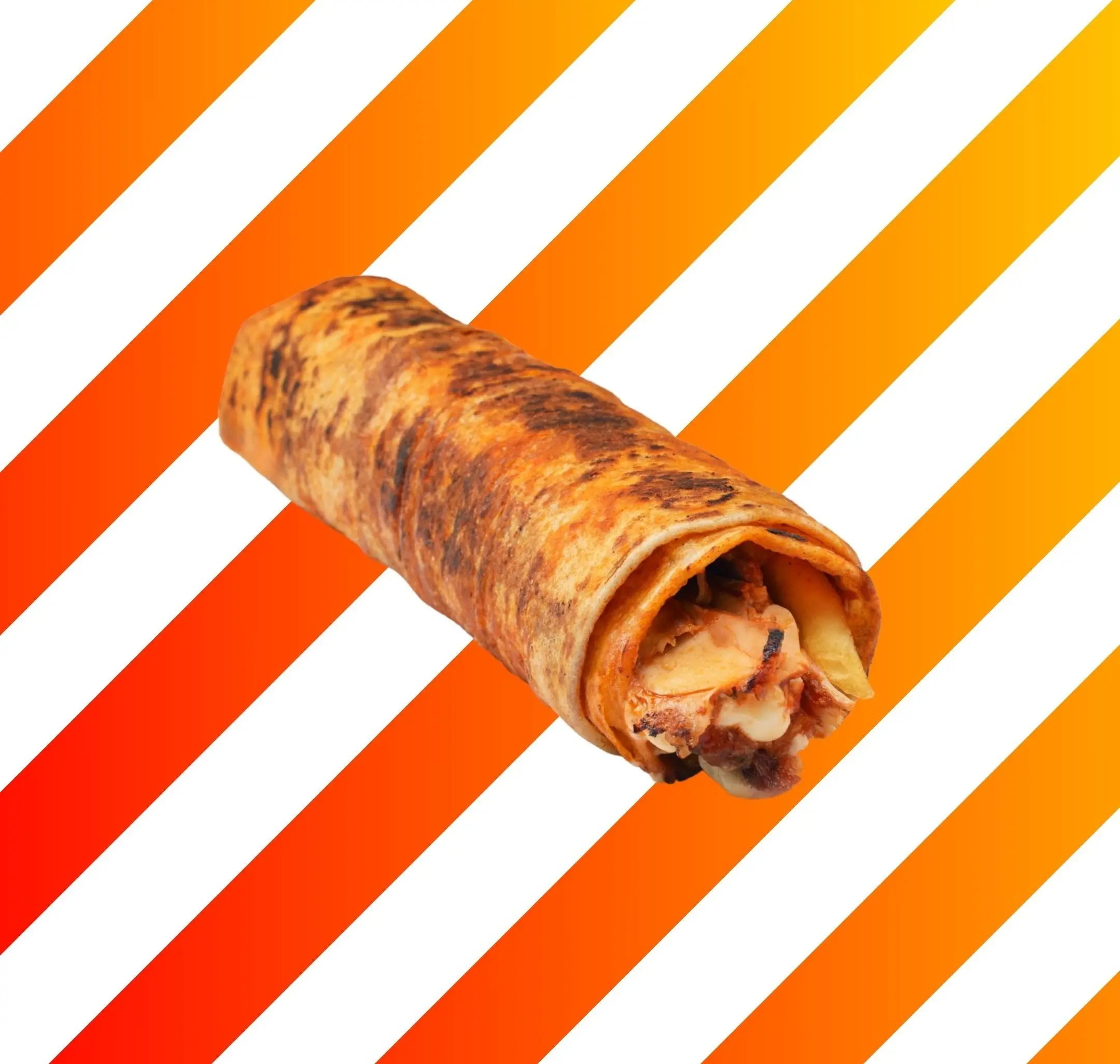 Kaşarlı Tavuk Döner Dürüm (M)