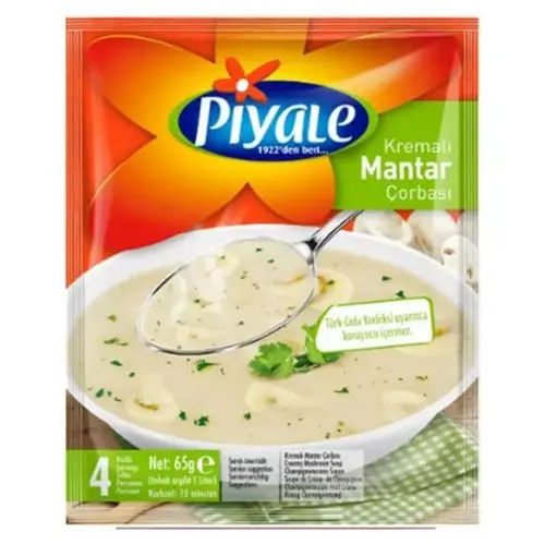 Piyale Kremalı Mantar Çorbası 65 Gr