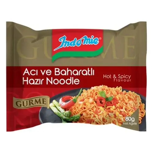 Indo Mie Noodle Gurme Acı Baharatlı 80 GR
