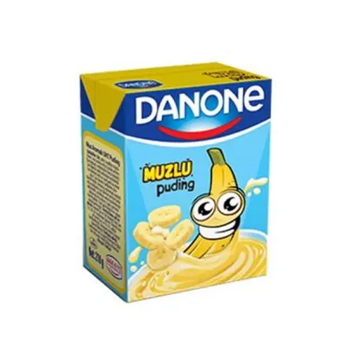 Hazır Tatlı Puding Muz Aromalı 210 G Danone