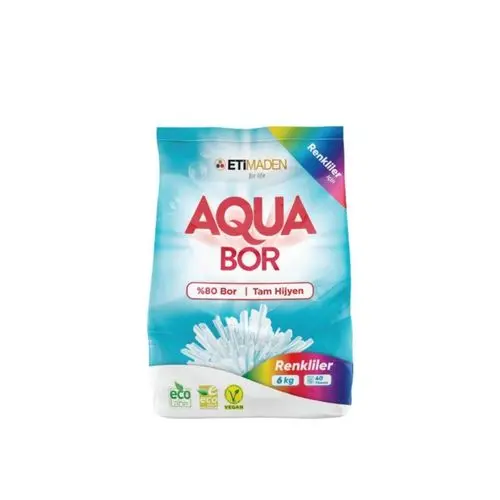 Toz Det. Renkli 6 Kg Aquabor
