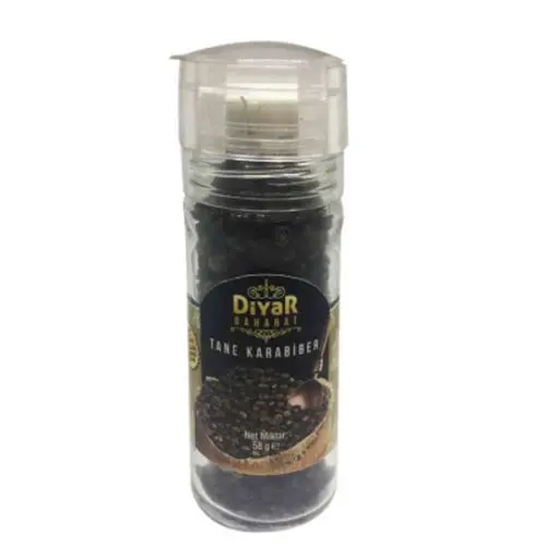 Diyar Baharat Karabiber Değirmen Kapak 58 Gr