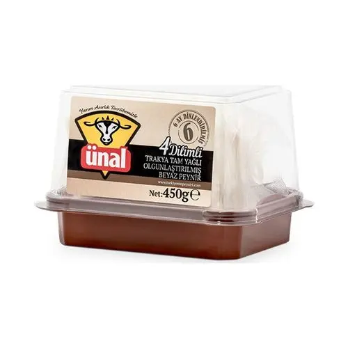 Ünal Dilimli Klasik Beyaz Peynir 450 Gr