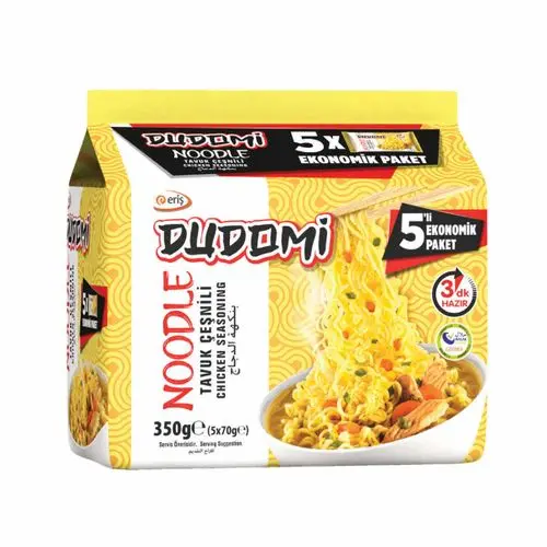 Dudomi Tavuk Çeşnili 70 G*5li Paket