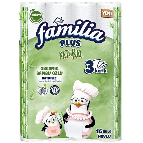 Familia Havlu Natural 16 Adet