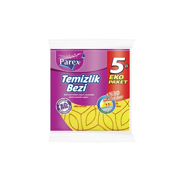 Klen Hauss %30 Mikrofiber Temizlik Bezi 5 Adet