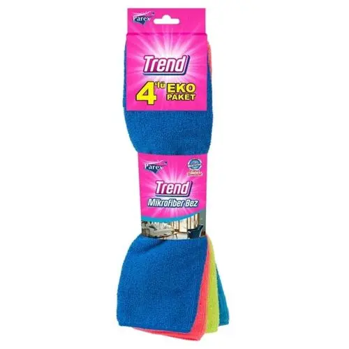Parex Açık Mikrofiber Bez 4 Adet