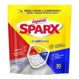 Asperox Sparx Bulaşık Makinası Kapsülü 60 Adet
