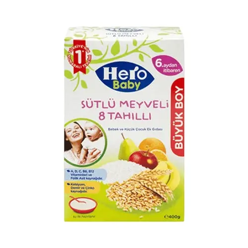 Hero Bebek Maması 8 Tahıllı 400 GR