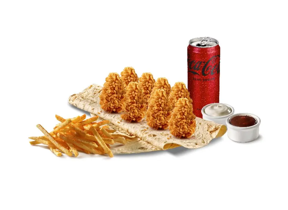 Cajun Wings Menü