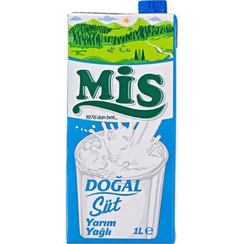 Mis Uht Süt Yarım Yağlı 1 Lt