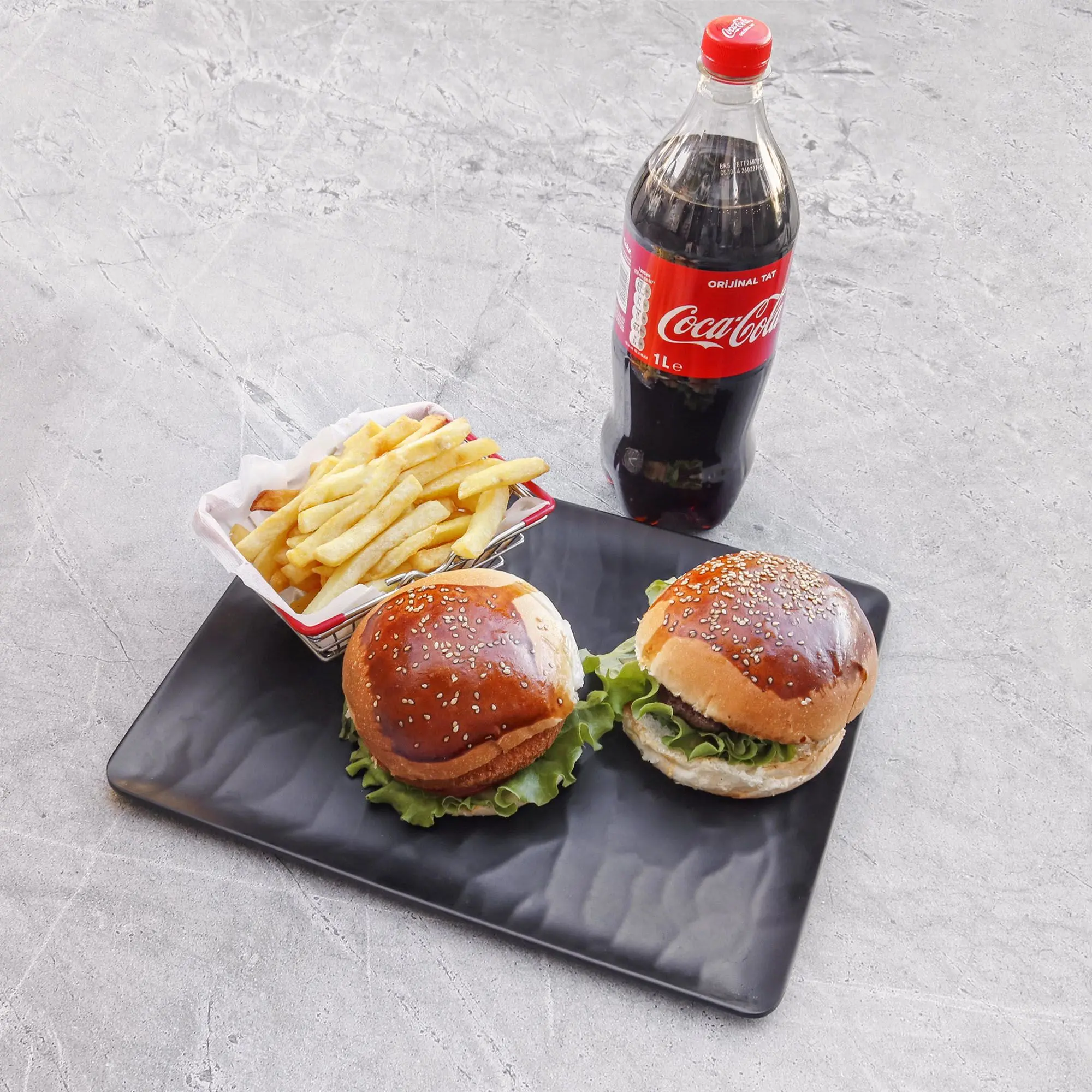 2'li Cheeseburger Menü