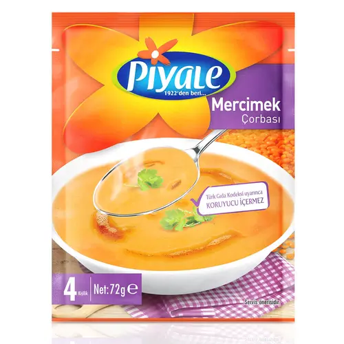 Piyale Mercimek Çorbası 72 Gr