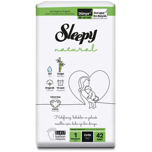 Sleepy Natural Jumbo Yenidoğan 42 Adet